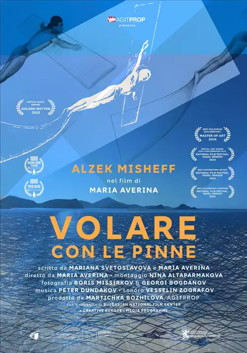 "Volare con le pinne": il documentario su Alzek Misheff arriva ad Acqui Terme