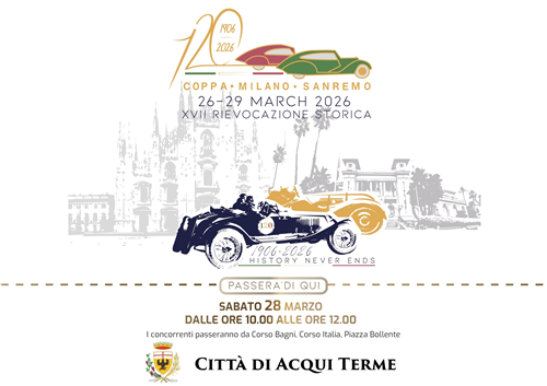 La Coppa Milanoâ€“Sanremo fa tappa ad Acqui Terme