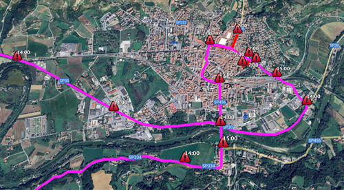 Gran Piemonte 2025 - 9 ottobre - Modifiche alla viabilità per la corsa ciclistica